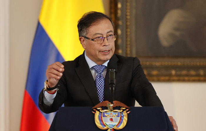 O presidente da Colômbia, Gustavo Petro, em foto de arquivo (EFE/Mauricio Dueñas Castañeda)
