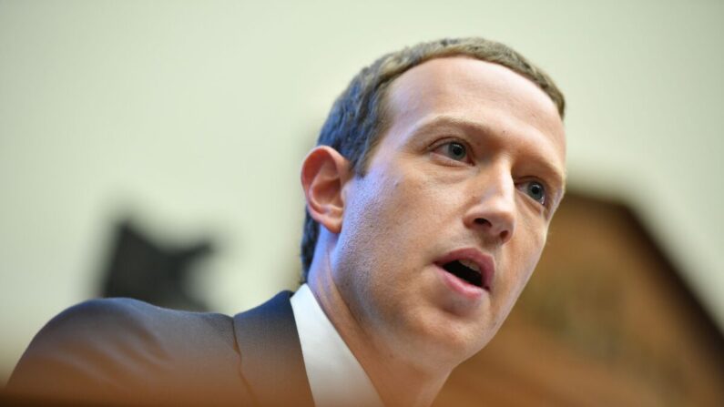 O CEO da Meta, Mark Zuckerberg, em Washington, em 23 de outubro de 2019. (Mandel Ngan/AFP via Getty Images)