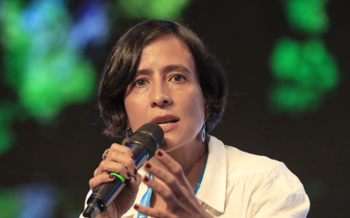 A ministra do Meio Ambiente e Desenvolvimento Sustentável da Colômbia, Susana Muhamad, em foto de arquivo. (EFE/Ricardo Maldonado Rozo)