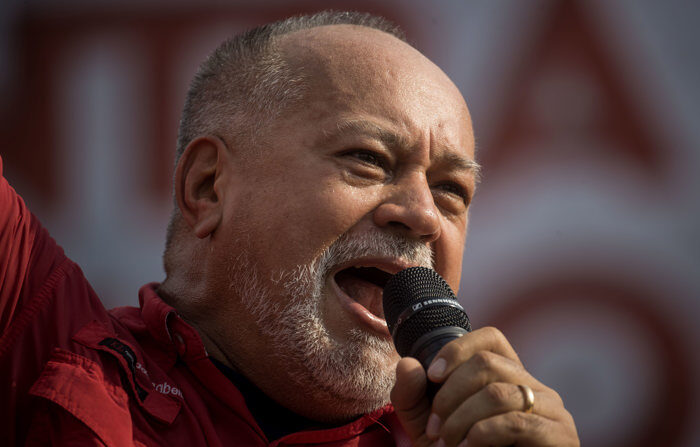 Diosdado Cabello, vice-presidente do Partido Socialista Unido da Venezuela (PSUV), em foto de arquivo. (EFE/Miguel Gutiérrez)