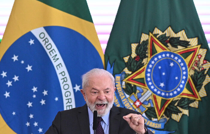 O presidente do Brasil, Luiz Inácio Lula da Silva, em foto de arquivo (EFE/André Borges)