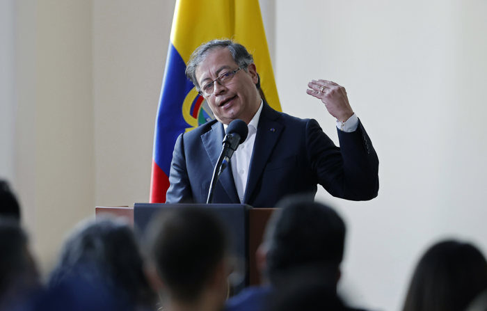 O presidente colombiano Gustavo Petro em uma fotografia de arquivo. (EFE/Maurício Duenas Castañeda)