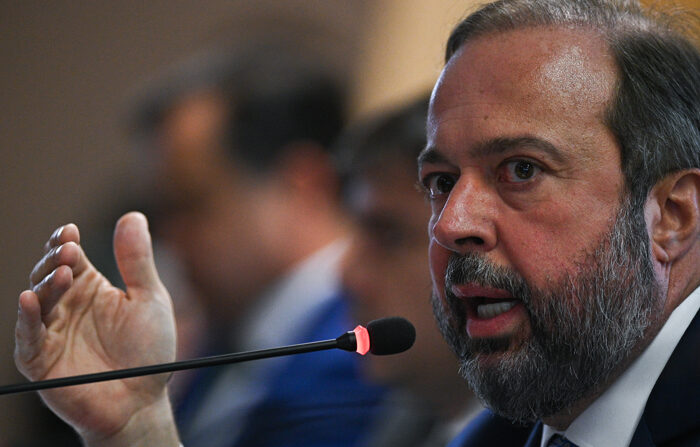 O ministro de Minas e Energia do Brasil, Alexandre Silveira, em uma fotografia de arquivo (EFE/André Borges)