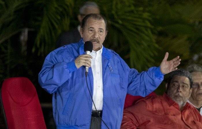 O ditador da Nicarágua, Daniel Ortega, em uma foto de arquivo. (EFE/Jorge Torres)
