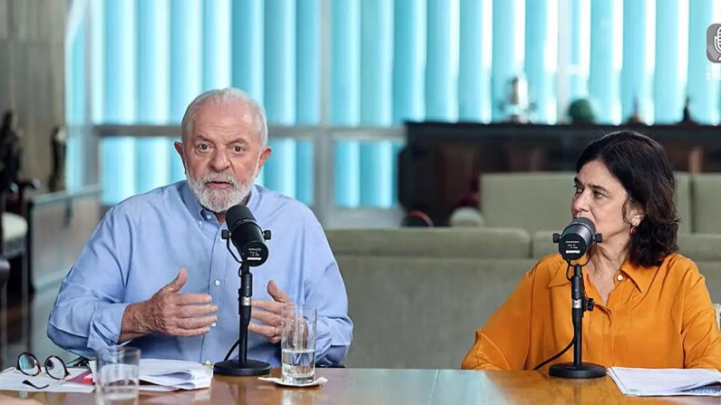 Lula em seu programa no canal do governo (© Canal Gov)