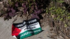 Manifestantes pró-Palestina depredam Cemitério de Veteranos de Los Angeles com símbolos nazistas
