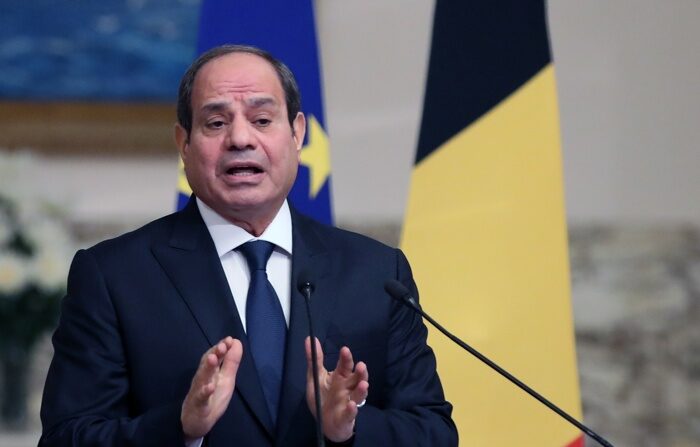 Foto de arquivo do presidente do Egito, Abdelfatah al Sisi (EFE/EPA/KHALED ELFIQI).