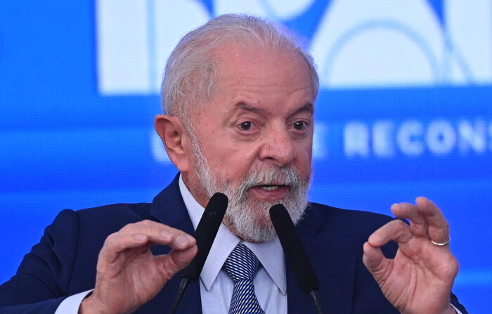 Foto de arquivo do presidente do Brasil, Luiz Inácio Lula da Silva (EFE/André Borges)