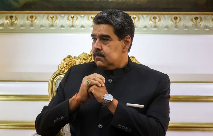 Foto de arquivo do ditador venezuelano Nicolas Maduro (EFE/Miguel Gutierrez).