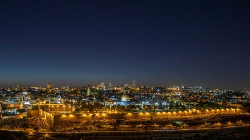 O horizonte de Jerusalém em uma foto de arquivo. (Sander Crombach/ Unsplash.com )