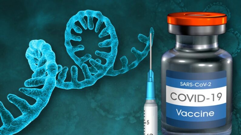 Ilustração de vacina contra COVID (CROCOTHERY/Shutterstock)