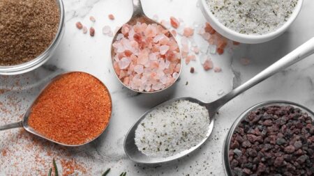 Os tipos de sal mais saudáveis contêm mais nutrientes e menos sódio