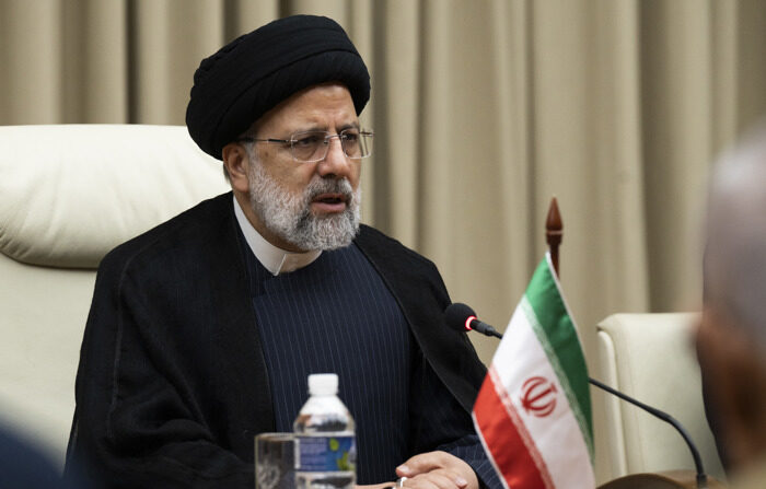 Foto de arquivo. Presidente do Irã, Ebrahím Raisí (EFE/ Yamil Lage POOL)