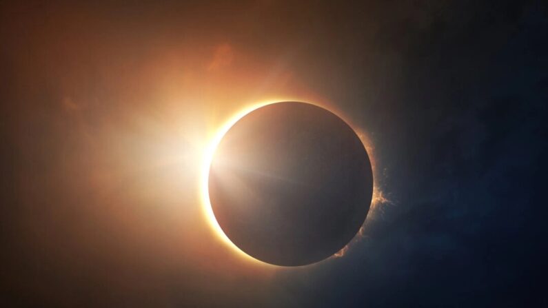 Os eclipses solares fascinam as pessoas há milênios, e muitas culturas antigas desenvolveram mitos para explicar por que eles ocorriam. (Amanda Carden/Shutterstock)
