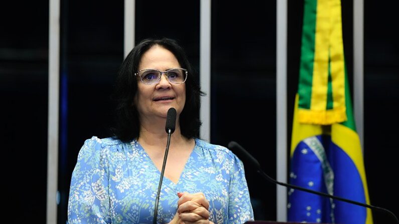 Senadora Damares Alves (Republicanos-DF) (Marcos Oliveira/Agência Senado)