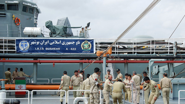 Navio de guerra iraniano inicia pela primeira vez missão no hemisfério sul