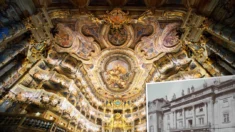 A Ópera Barroca de 300 anos impressiona depois de ser restaurada à sua antiga glória