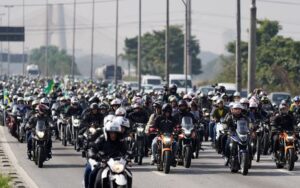 Jair Bolsonaro passeio de moto