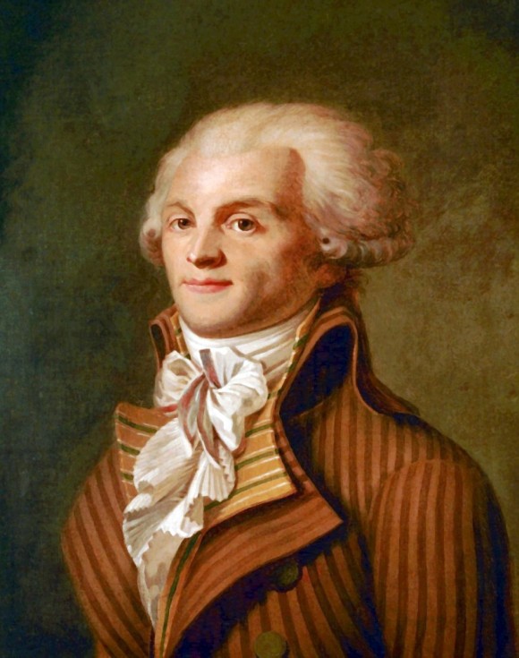 Retrato de Maximilien Robespierre (1758-1794), que liderou o Reino do Terror na Revolução Francesa (Domínio público)