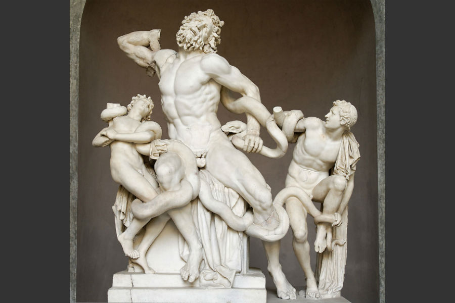 "Laocoonte e seus filhos", no Museu do Vaticano (Marie-Lan Nguyen/Wikimedia)