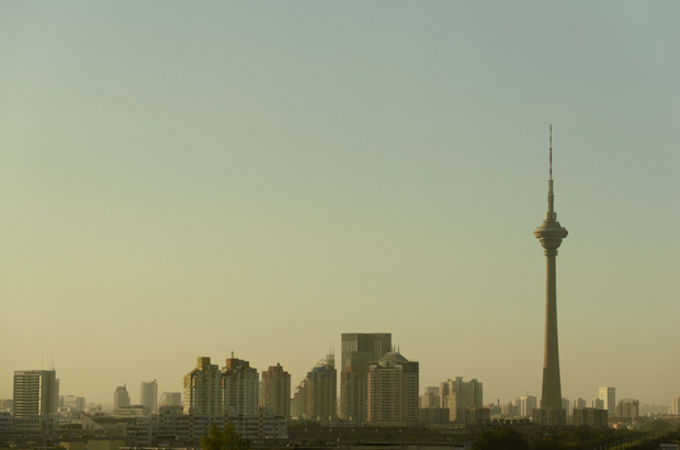 A cidade de Tianjin em 10 de outubro de 2013 (Ed Jones/AFP/Getty Images)