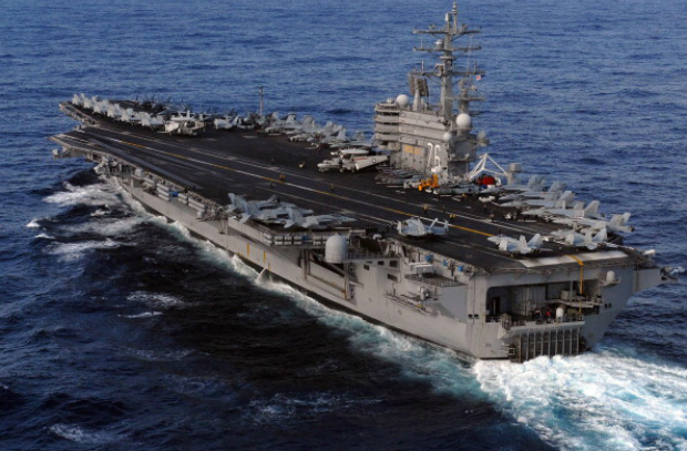 Porta-aviões USS Ronald Reagan (Dylan McCord/US Navy/Getty Images)
